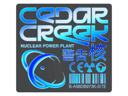 Sticker | Cedar Creek (Holo)