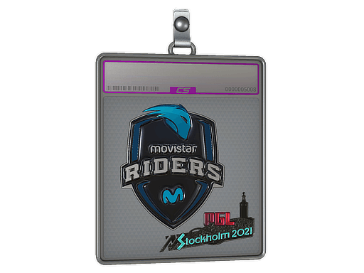 Sticker Slab | Movistar Riders (Foil) | Stockholm 2021