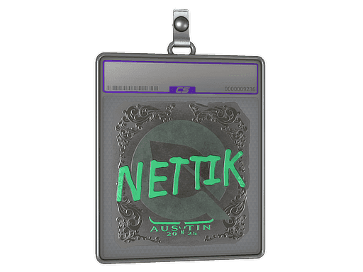 Sticker Slab | nettik (Foil) | Austin 2025