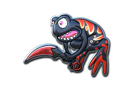 Sticker | Crimson Web Poison Frog (Foil)