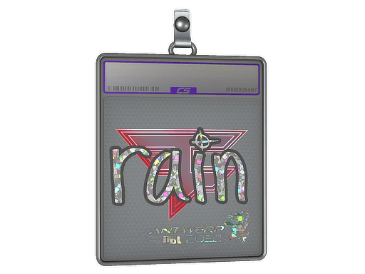 Sticker Slab | rain (Glitter) | Antwerp 2022