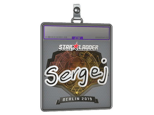 Sticker Slab | sergej (Foil) | Berlin 2019