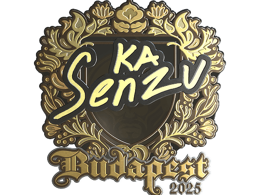 Sticker | Senzu (Gold) | Budapest 2025
