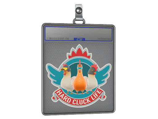 Sticker Slab | Hard Cluck Life