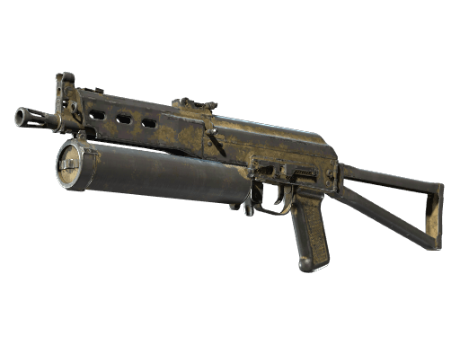 PP-Bizon | Sand Dashed - Battle-Scarred