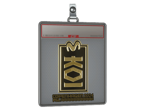 Sticker Slab | KOI (Gold) | Copenhagen 2024