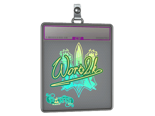 Sticker Slab | Woro2k (Holo) | Paris 2023