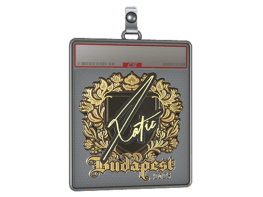 Sticker Slab | XotiC (Gold) | Budapest 2025