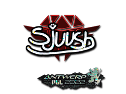 Sticker | sjuush (Glitter) | Antwerp 2022