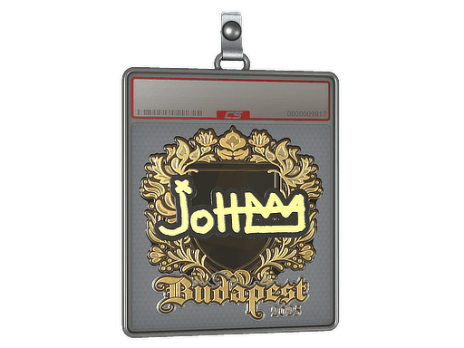 Sticker Slab | jottAAA (Gold) | Budapest 2025