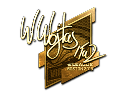 Sticker | TaZ (Gold) | Boston 2018