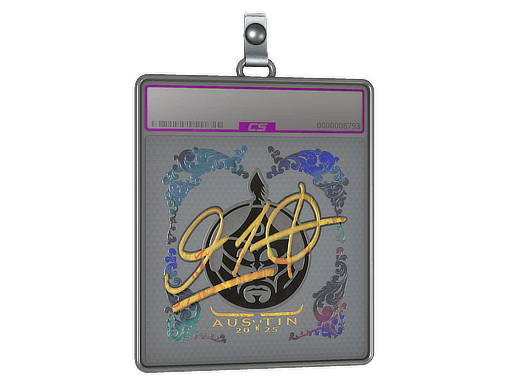 Sticker Slab | 910 (Holo) | Austin 2025