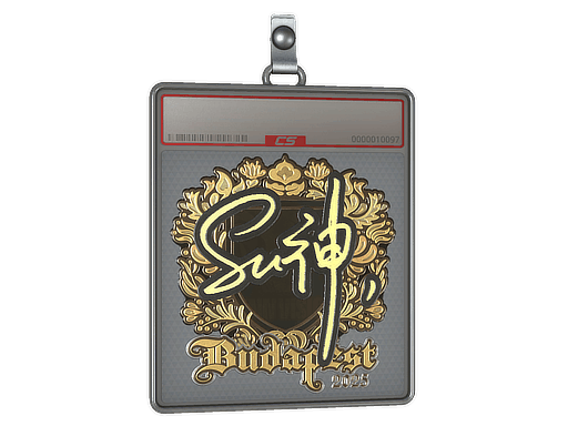 Sticker Slab | C4LLM3SU3 (Gold) | Budapest 2025