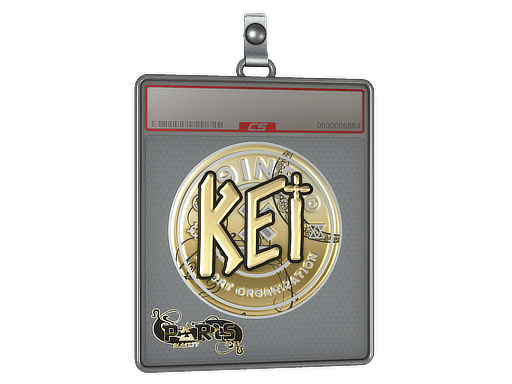 Sticker Slab | KEi (Gold) | Paris 2023