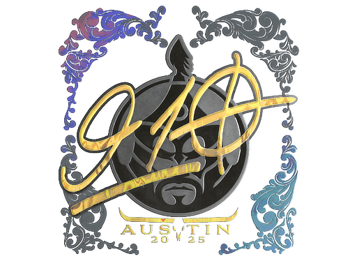 Sticker | 910 (Holo) | Austin 2025