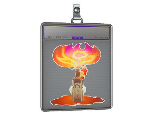 Sticker Slab | Hot Wings (Holo)