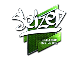 Sticker | seized (Foil) | Boston 2018