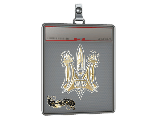 Sticker Slab | Monte (Gold) | Paris 2023