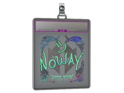 Sticker Slab | noway (Holo) | Austin 2025