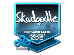 Sticker | Skadoodle (Foil) | Cluj-Napoca 2015