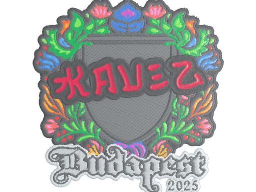 Sticker | kauez (Embroidered) | Budapest 2025