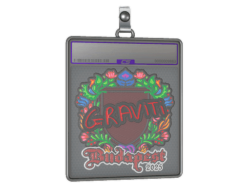 Sticker Slab | Graviti (Embroidered) | Budapest 2025