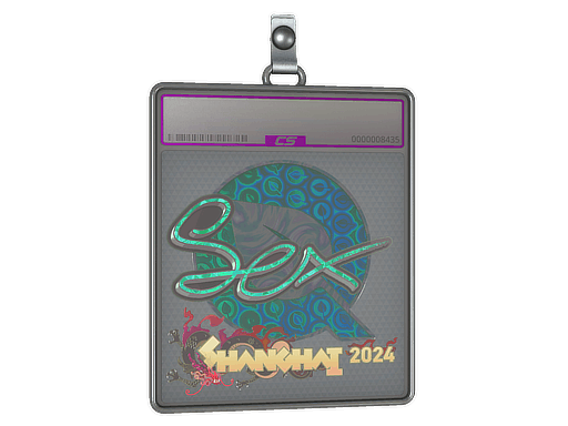 Sticker Slab | dexter (Holo) | Shanghai 2024