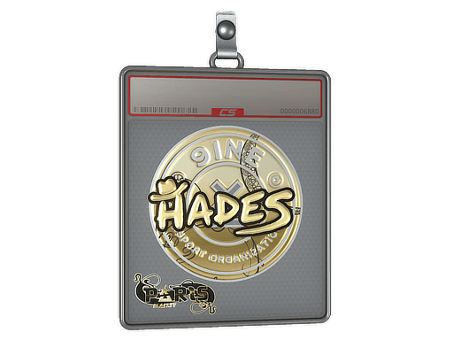 Sticker Slab | hades (Gold) | Paris 2023