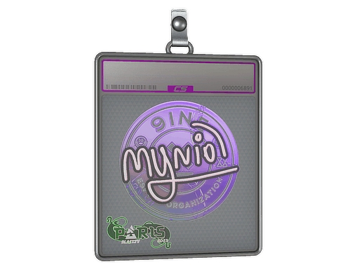 Sticker Slab | mynio (Holo) | Paris 2023