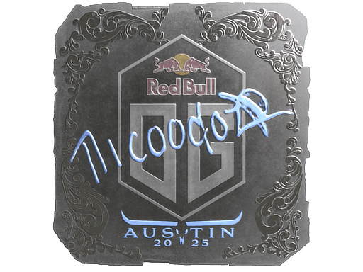 Sticker | nicoodoz (Foil) | Austin 2025