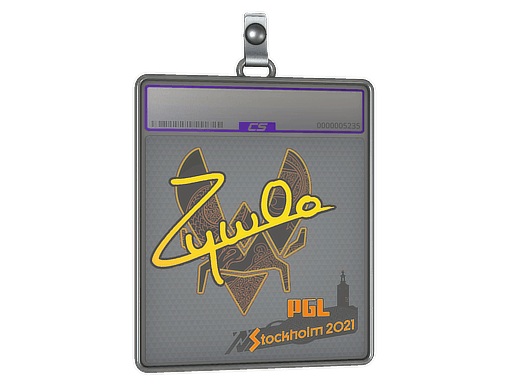 Sticker Slab | ZywOo (Holo) | Stockholm 2021