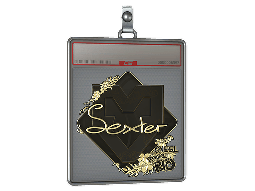 Sticker Slab | dexter (Gold) | Rio 2022