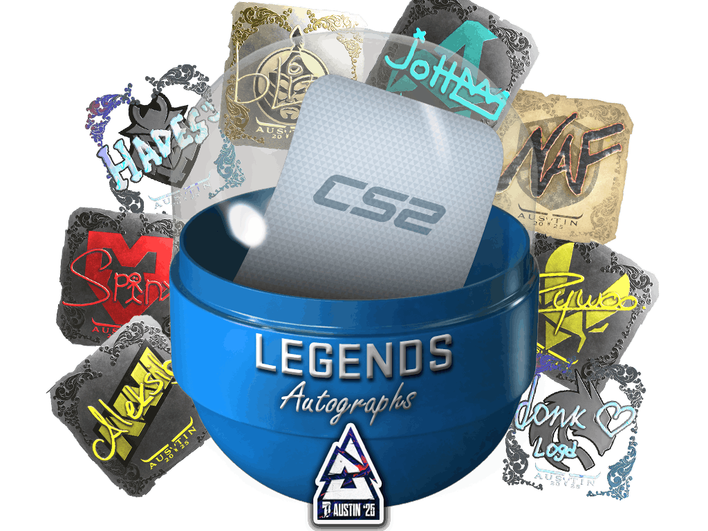 Austin 2025 Legends Sticker Capsule