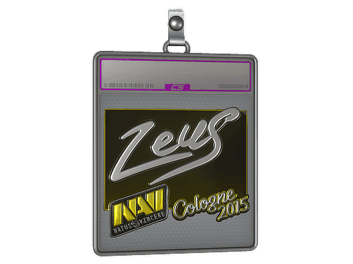 Sticker Slab | Zeus (Foil) | Cologne 2015