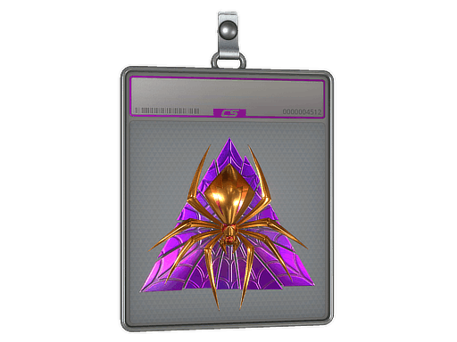 Sticker Slab | Gold Web (Foil)