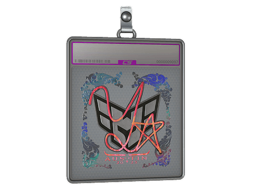 Sticker Slab | yxngstxr (Holo) | Austin 2025