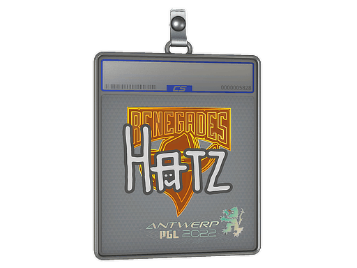 Sticker Slab | hatz | Antwerp 2022