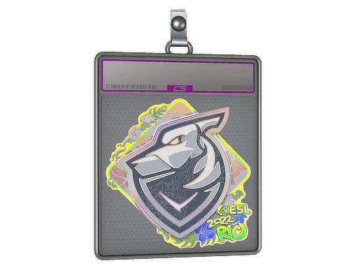 Sticker Slab | Grayhound Gaming (Holo) | Rio 2022