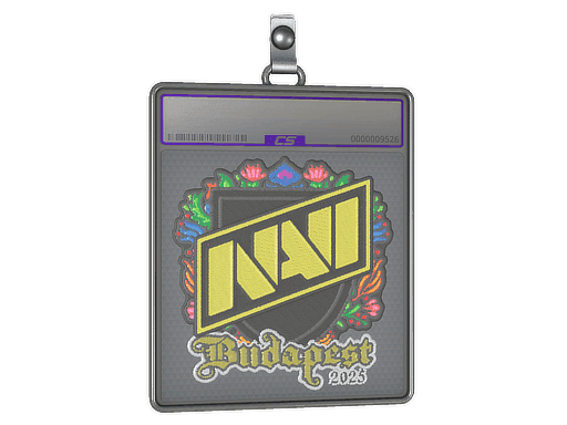 Sticker Slab | Natus Vincere (Embroidered) | Budapest 2025