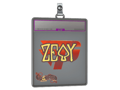 Sticker Slab | zevy (Holo) | Paris 2023