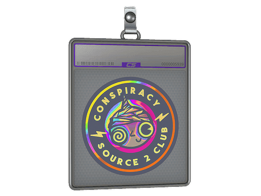 Sticker Slab | Conspiracy Club (Holo)