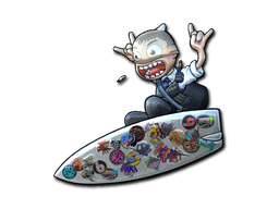 Sticker | Sticker Bomb Surf K (Foil)