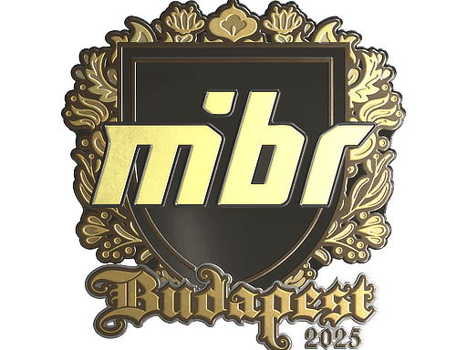 Sticker | MIBR (Gold) | Budapest 2025