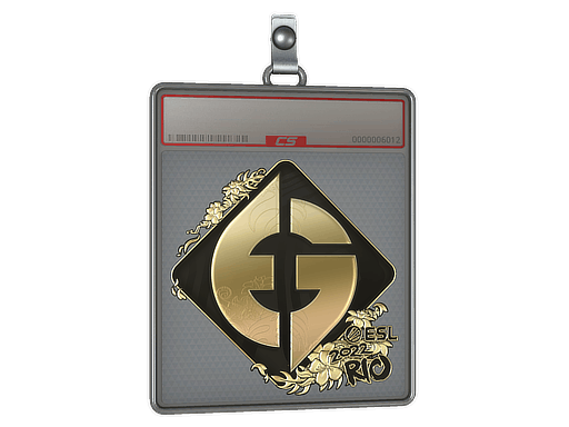 Sticker Slab | Evil Geniuses (Gold) | Rio 2022