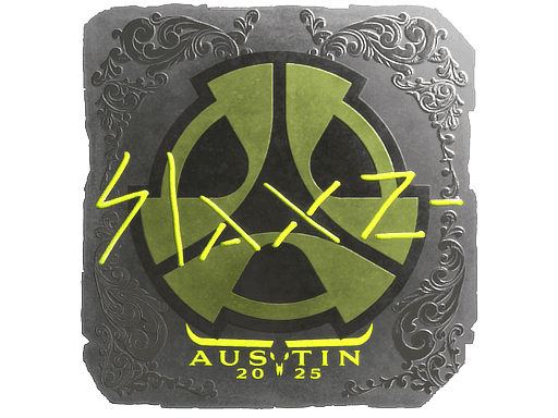 Sticker | slaxz- (Foil) | Austin 2025