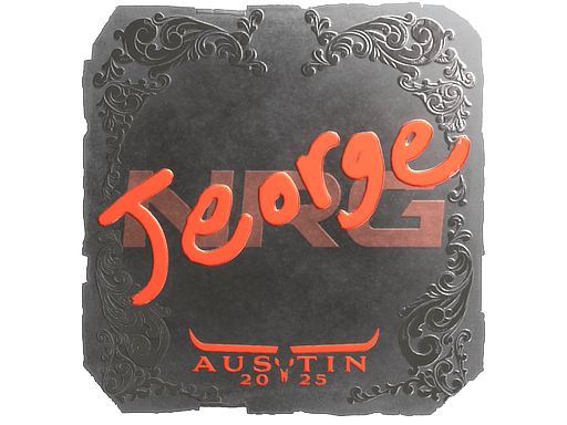 Sticker | jeorge (Foil) | Austin 2025
