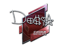 Sticker | Dosia (Foil) | Boston 2018