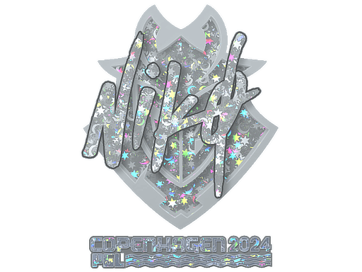 Sticker | NiKo (Glitter) | Copenhagen 2024