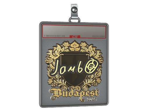 Sticker Slab | jambo (Gold) | Budapest 2025