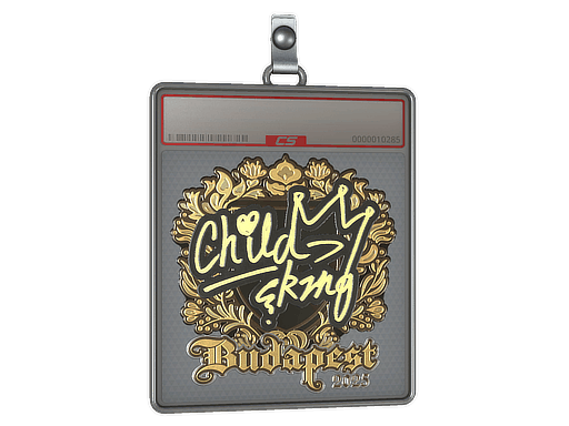 Sticker Slab | ChildKing (Gold) | Budapest 2025